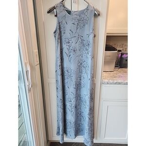 Lauren‎ Ralph Lauren Silk Maxi Aloha Flower Dress Size 10